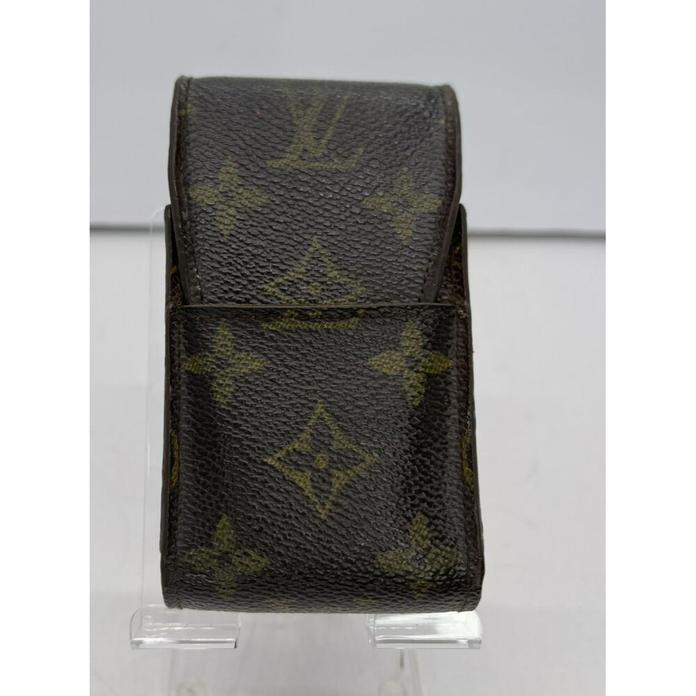 Authentic Louis Vuitton Brown Monogram Cigarette Tobacco Case Versatile case - Picture 2 of 15